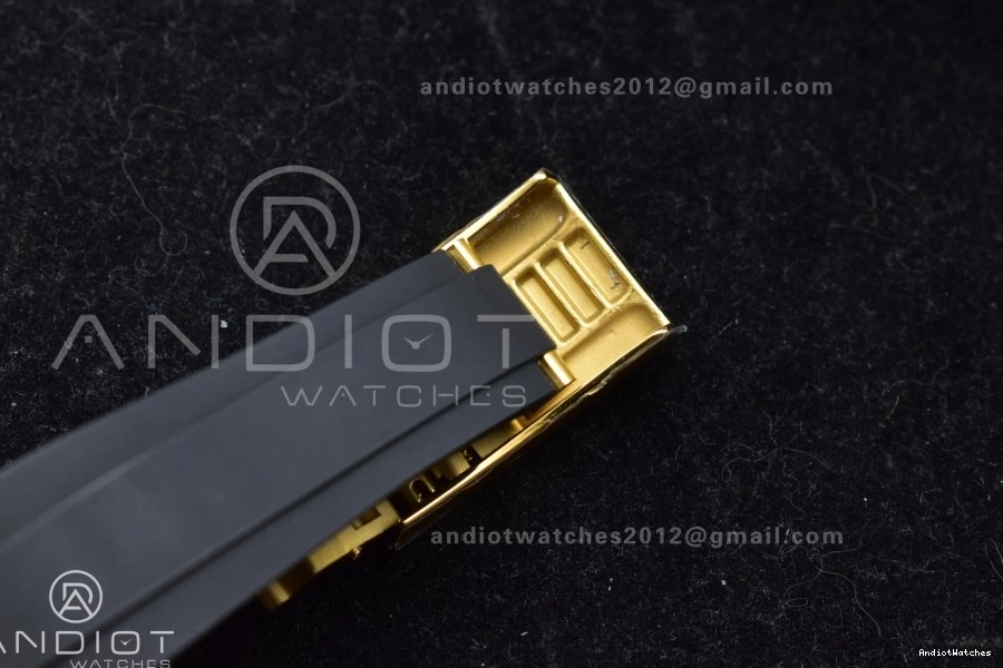 (Weighted) Oysterflex Sophisticated Edition Daytona on QF 126518 YG V6 Black Strap Best 807 Dial SH4131 1:1 1108